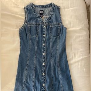 Vintage Gap Jean Dress Size 2